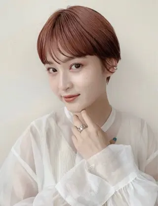 ショート 丸みショート/新宿 /みづき🐏のヘアスタイル
