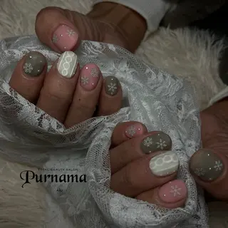 ネイル Purnama(ﾌﾟﾙﾅﾓ)所属・Purnama あきのネイルデザイン