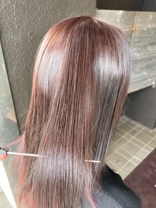 セミロング 鎌倉/アレンジ/暗髪 /髪質改善/ ユキミのヘアスタイル