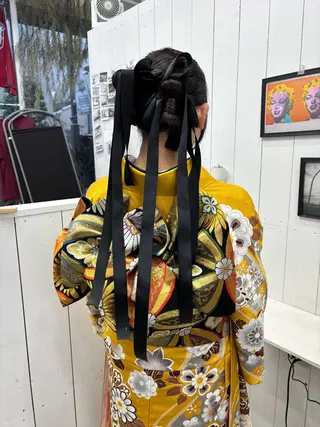 ヘアアレンジ Ann./艶髪 /レイヤーカットのヘアスタイル