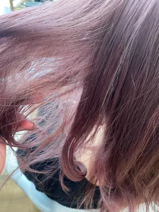 ショート カラー hair salon dot.tokyo color所属・MANAMI 🥀ウルフカットのヘアスタイル