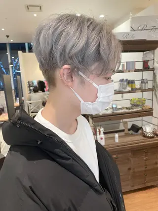 ショート カラー 髪質改善/ブリーチ 田代 龍我のヘアスタイル