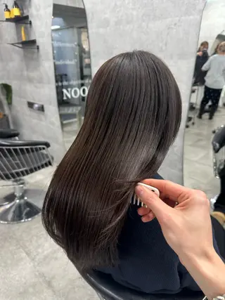 ロング カラー あなたのお悩み改善" You"💚❤️💛のヘアスタイル