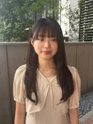 ロング Natsuki/韓国 ボブ/レイヤーカットのヘアスタイル