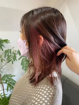 カラー fulam所属・MIKU ／fulamのヘアスタイル