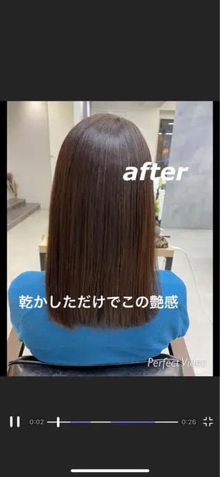 ミディアム 嶋田 久純のヘアスタイル