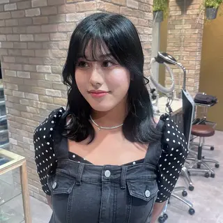 ミディアム カラー 🩶レイナ🩶 color/nailのヘアスタイル