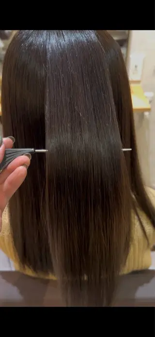 セミロング 長濱 奏のヘアスタイル