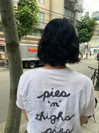 ショート パーマ IT’s所属・韓国好き🇰🇷 美容師MIKUのヘアスタイル