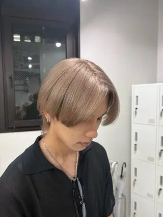 カラー メンズ ブリーチ得意です♡ Reinaのヘアスタイル
