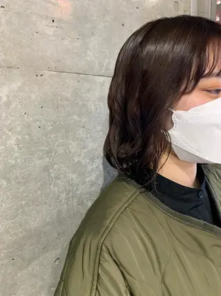 パーマ ボブパーマコテ巻き風 パーマNo1深江秀平のヘアスタイル