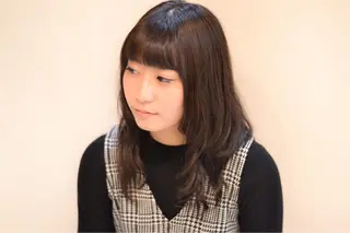 セミロング パーマ NYLON.柏所属・菅井 敏樹のヘアスタイル