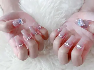 ロング 💜MIYA nail川崎店のネイルデザイン