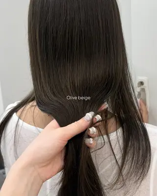 ロング カラー 澤 佑華 🎀 透明感カラーのヘアスタイル