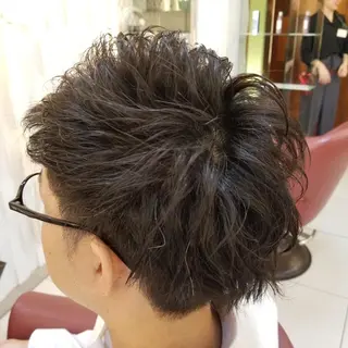 ショート メンズ 瀬川 茉衣子のヘアスタイル