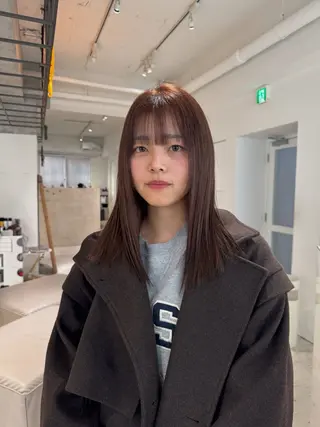 ミディアム カラー ralme/sol 髙橋一哉のヘアスタイル