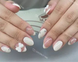 ネイル 神田 ココナッツのネイルデザイン