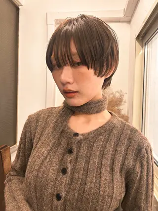 ショート STAN WOOD所属・似合わせcut 🔥yutakaのヘアスタイル