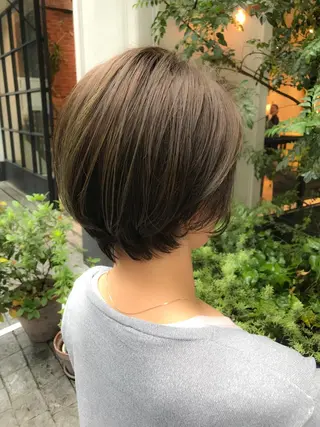 ショート LOMA🇰🇷 銀座クボタのヘアスタイル