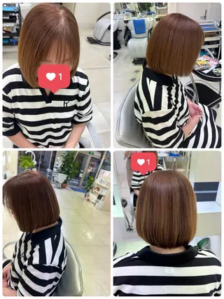 タカハシ リナのヘアスタイル