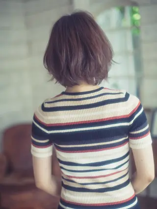 ショート Conforto店長 渡邊のヘアスタイル