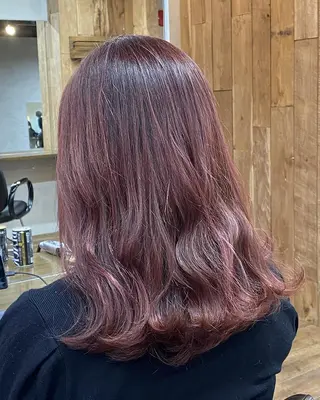 ミディアム カラー ANGELICA 天理店のヘアスタイル