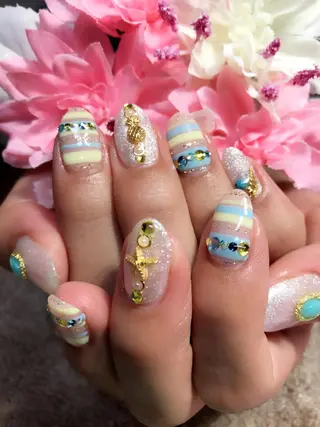 ネイル ネイル/耳つぼ /新ホワイトニングのネイルデザイン