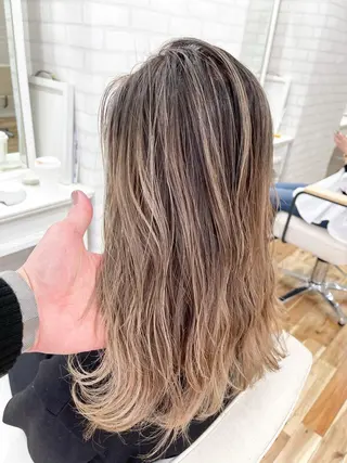 ロング カラー Reb_keiji 👑小倉圭司のヘアスタイル