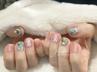 ネイル フルリール 【プライベートサロンのネイルデザイン