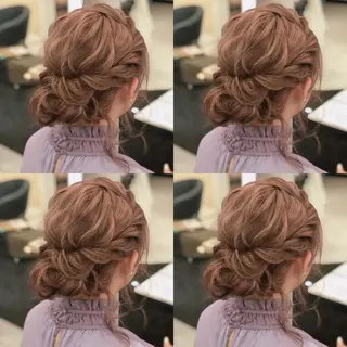 ミディアム ヘアアレンジ 🌷MAYU 🌷のヘアスタイル