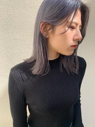 カラー MARU レイヤー/パーマのヘアスタイル