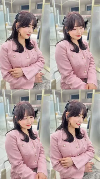 セミロング カラー COA GINZA所属・マコ / ボブカット /前髪顔まわりカットのヘアスタイル