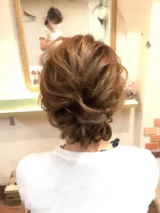 ミディアム ヘアアレンジ 【カメレオン】 上村 祥子のその他イメージ