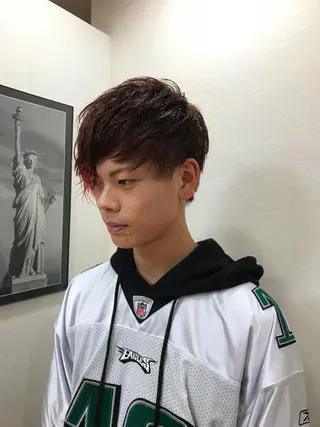 ショート カラー メンズ ベリショディレクター 小野 健太郎のヘアスタイル