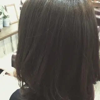 セミロング カラー 金崎 新吾のヘアスタイル