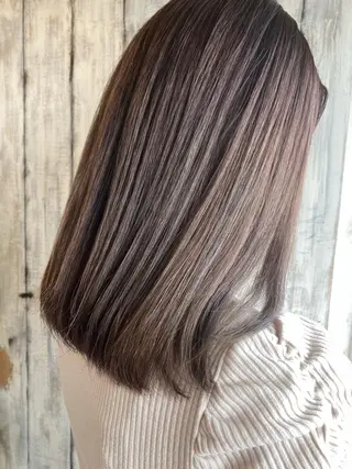 ミディアム カラー hair studio nico...所属・アイラッシュニコ 麻生のマツエク・マツパデザイン