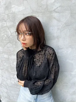 ミディアム Lond luce心斎橋【ロンドルーチェ】所属・❣️心斎橋髪質改善 鈴木佑弥❣️のヘアスタイル