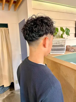 パーマ メンズ 【ボブ】縮毛矯正/ 船橋駅5分/鈴木杏美のヘアスタイル