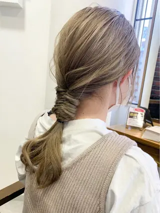 セミロング IDEA 柏の葉KOILRINKGARAGE所属・お洒落満足度 ◎💮井上のヘアスタイル