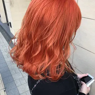 セミロング カラー ヘアアレンジ Lim五反田所属・TSUNA 🌙 Lim 五反田のマツエク・マツパデザイン