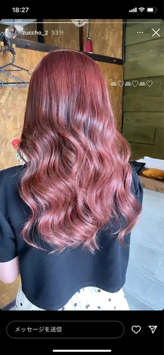 ロング カラー 🫟Blanco🫟 Color&Careのヘアスタイル