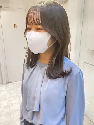 セミロング カラー 🌟アレンジが似合う カラー🌟Rumiのヘアスタイル