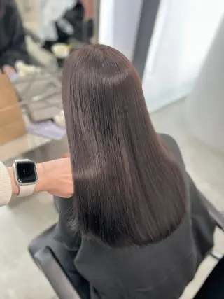 セミロング カラー GO TODAY SHAIR SALON 梅田NU茶屋町店所属・田中成美/レイヤー カット/透明感カラーのヘアスタイル