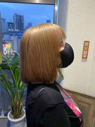 ミディアム トレンドカット🫧 /髪質改善✨TOWAのヘアスタイル