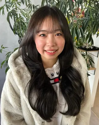 ロング 艶レイヤー🍊 加藤隆也のヘアスタイル