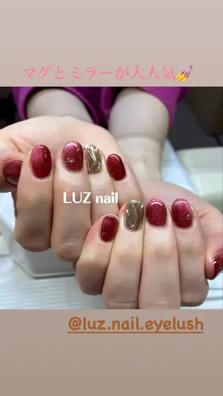 ショート ネイル パラジェル lira nailのネイルデザイン