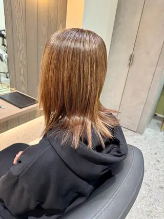 カラー 中野 瑠星のヘアスタイル