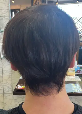 カラー SIKIBU FUKUYAMA所属・熊谷 拓海のヘアスタイル