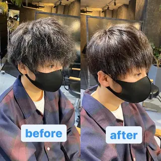 ショート 山田 蓮のヘアスタイル