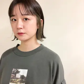 ミディアム カラー DEUCE　ヤマミヤ ヒロキ🌿のヘアスタイル